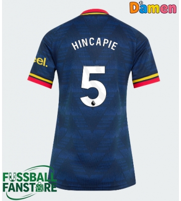 Arsenal Piero Hincapie #5 Replik Auswärtstrikot Damen 2026-27 Kurzarm